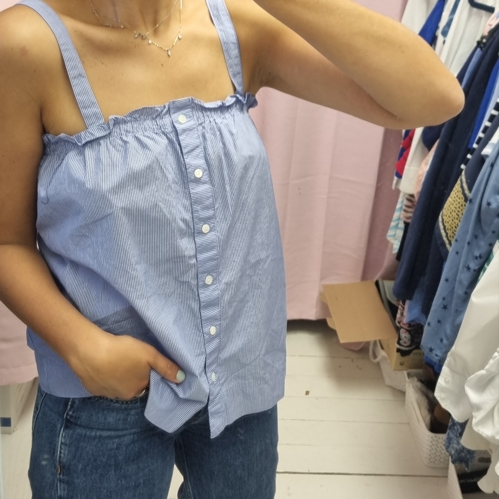 J.Crew straps shirt